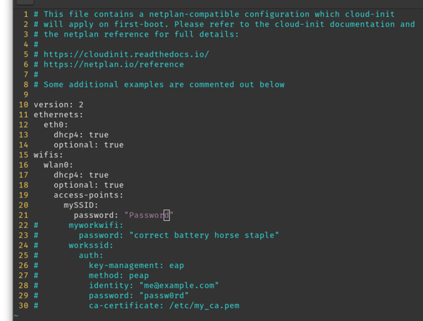 network-config